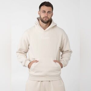 Casual Cream Hoodie